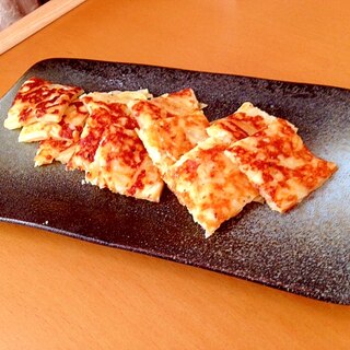 ジャガチーズ煎餅(´･Д･)」ガーリック味